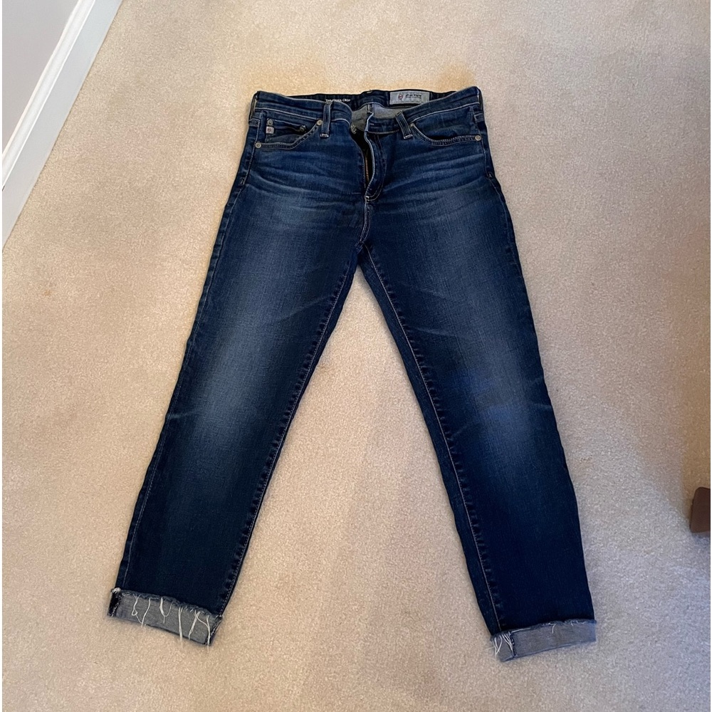 AG The Prima Crop Cigarette Crop Jeans Size 28 Reg